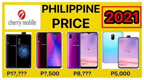 Cherry Mobile Smartphones Price List in the Philippines